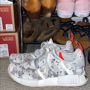 Adidas boost NMD white camo size 7